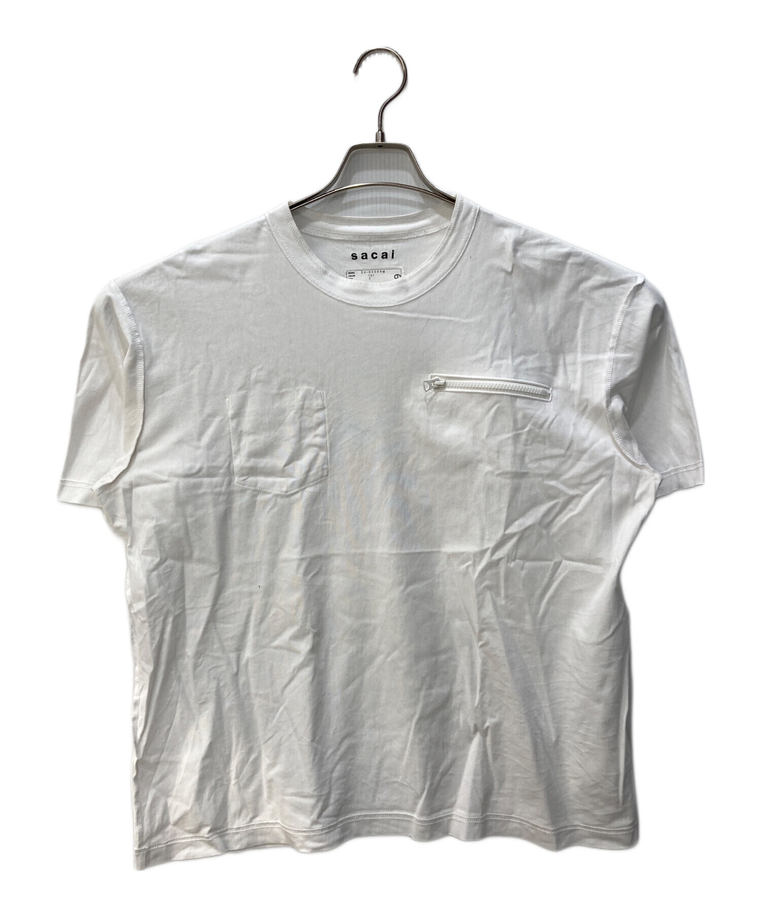 中古・古着通販】sacai (サカイ) Cotton Jersey T-Shirt Tシャツ