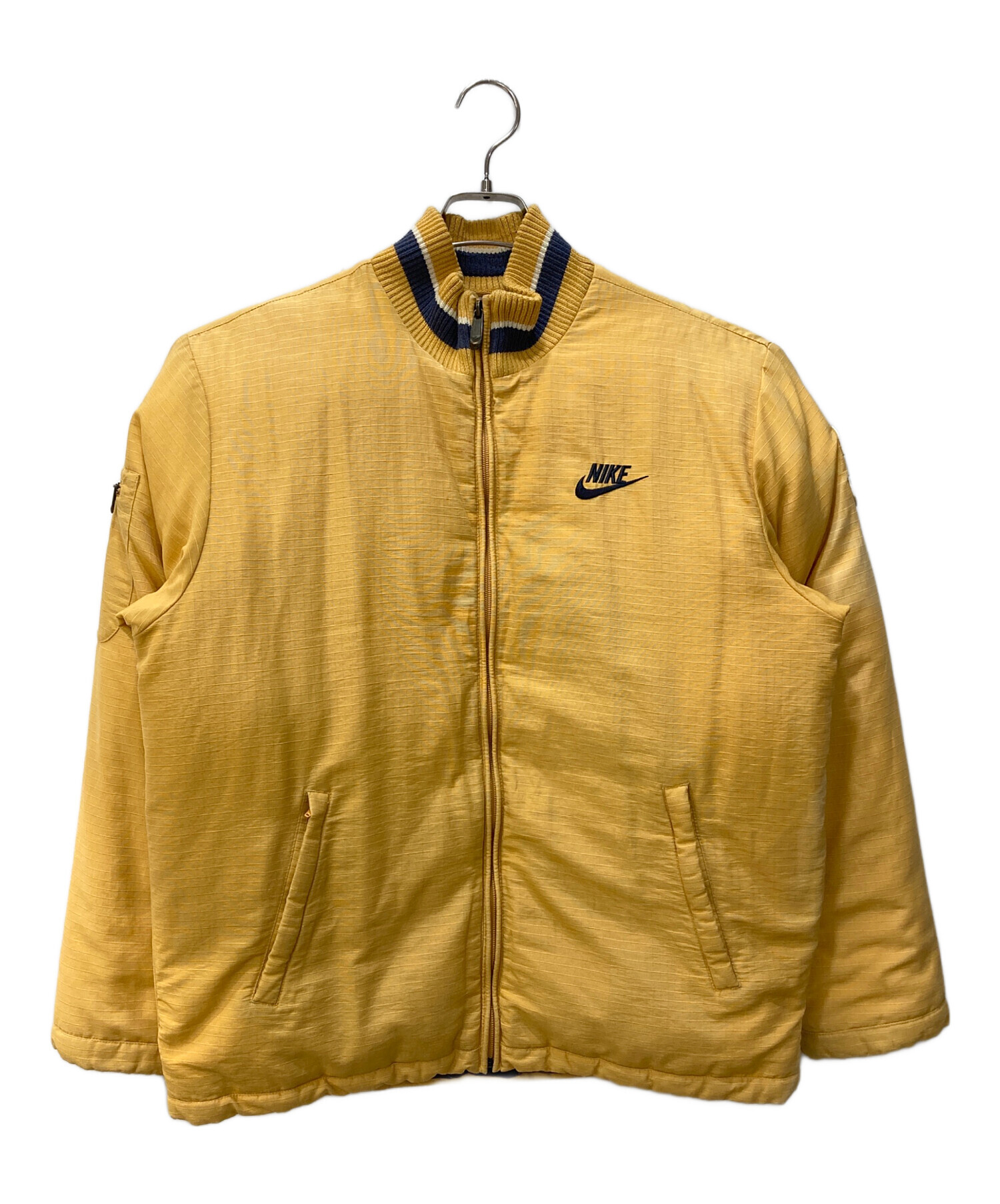 中古・古着通販】NIKE (ナイキ) ダウンジャケット イエロー サイズ:Ⅿ 