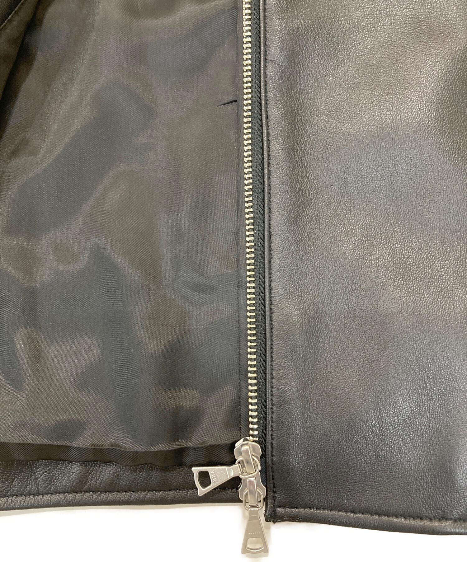 中古・古着通販】BEAMS HEART (ビームスハート) ラムレザーシングル