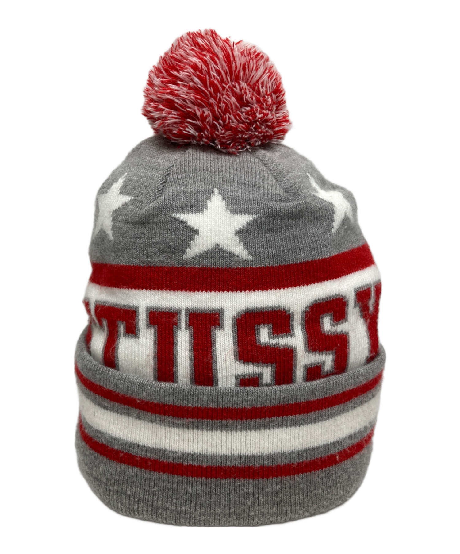 Stussy グレー ニット帽 【公式通販】