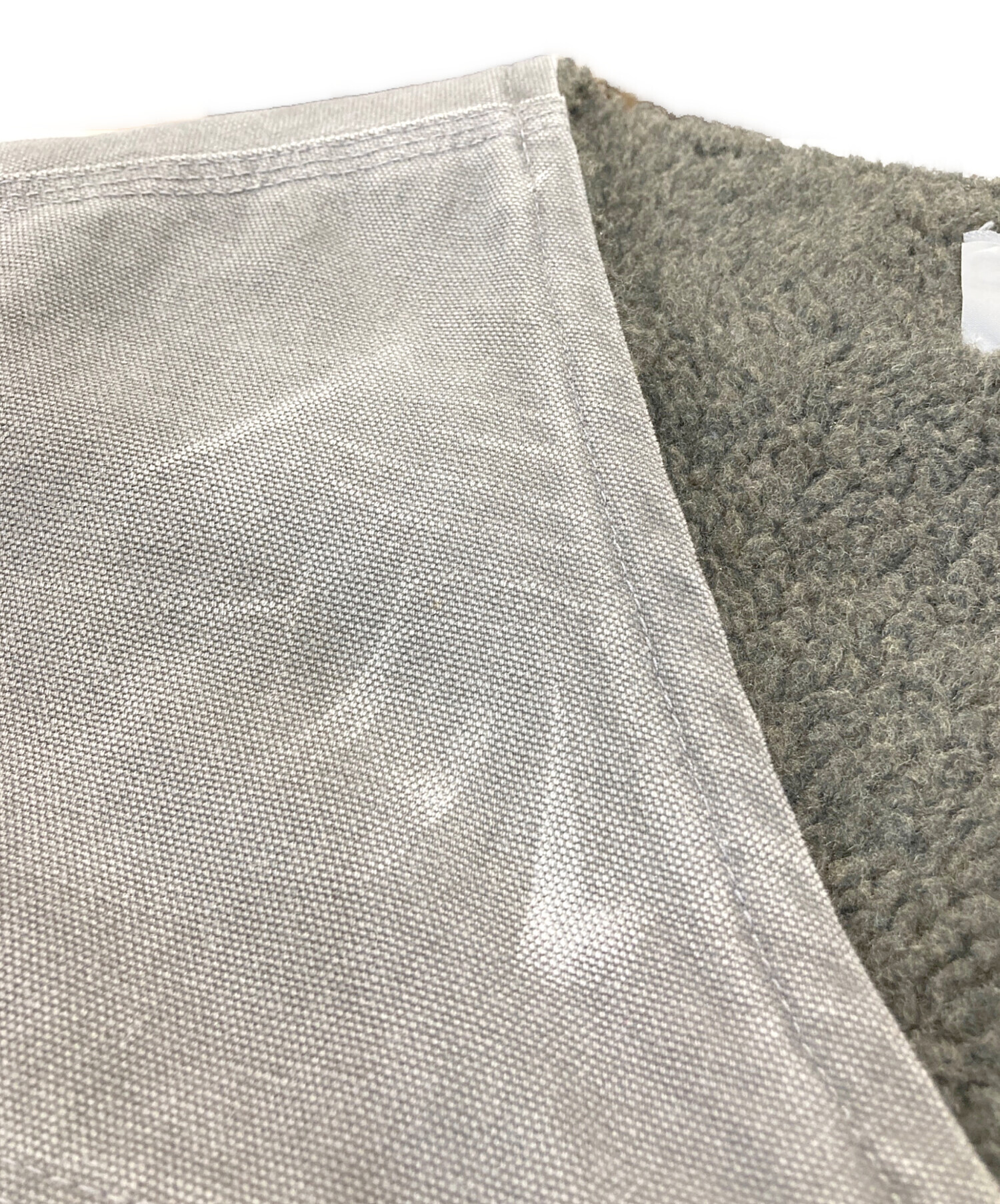 中古・古着通販】CarHartt (カーハート) 裏地ボアダックベスト グレー