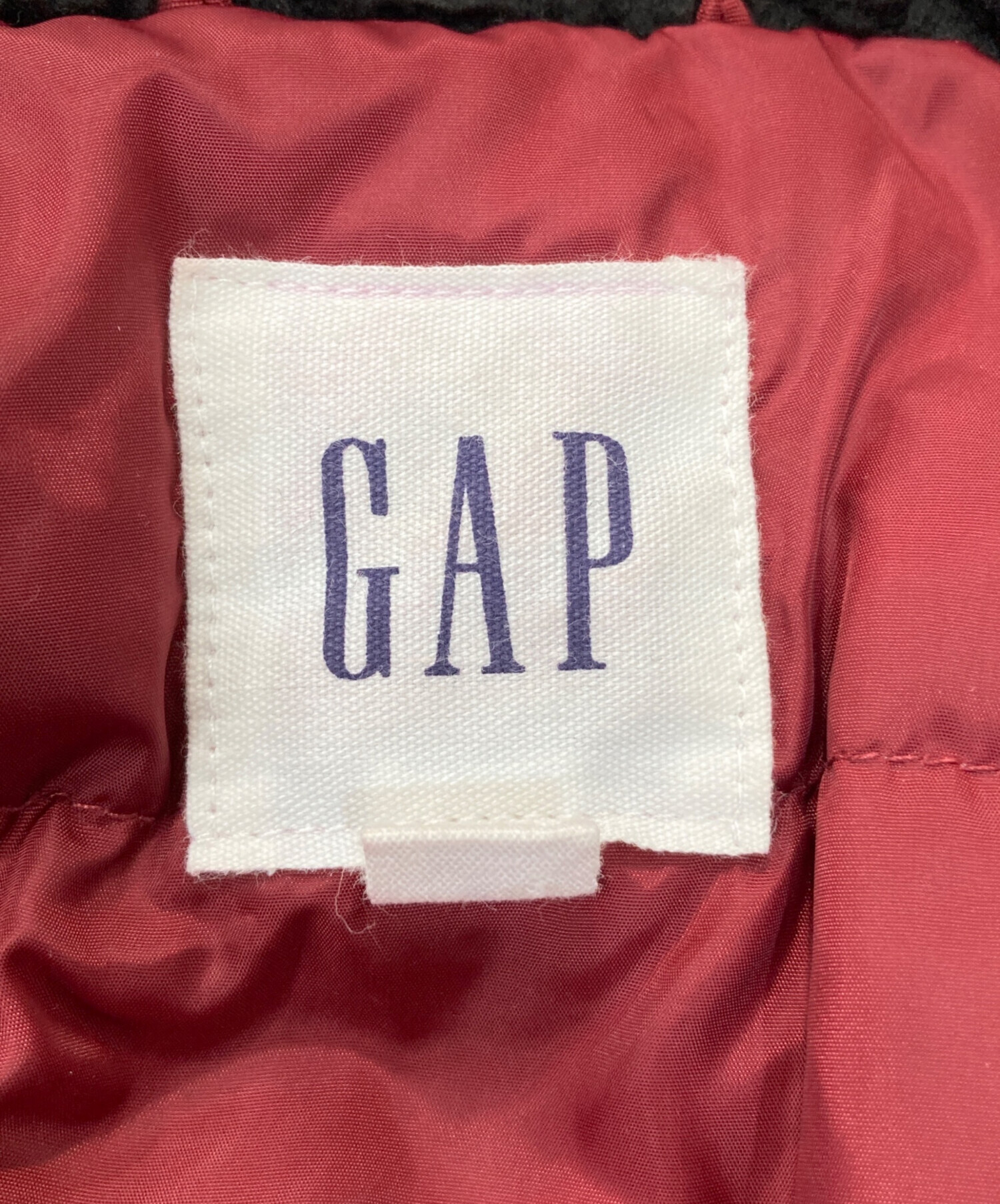 中古・古着通販】GAP (ギャップ) ダウンジャケット レッド サイズ:S 