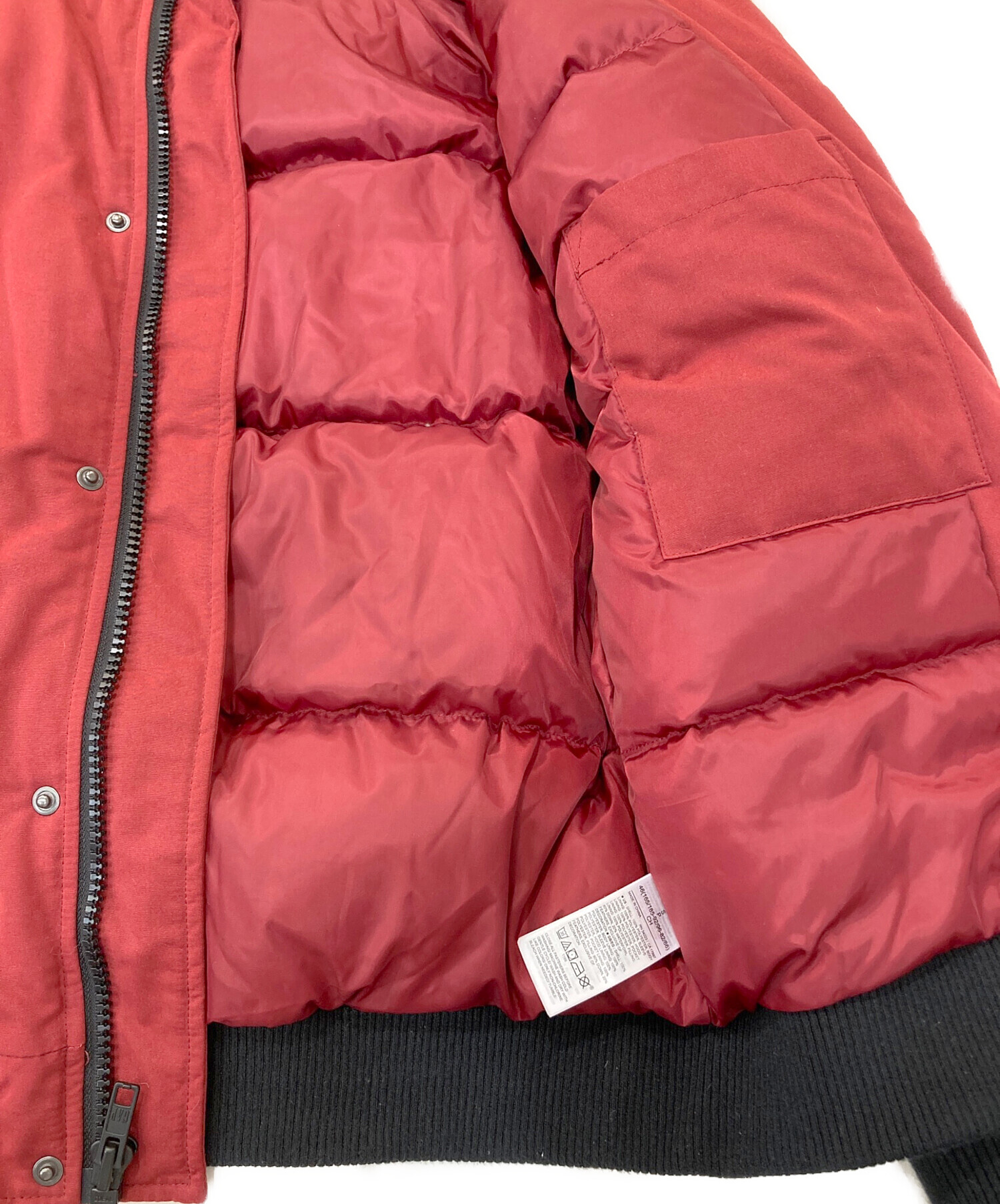 中古・古着通販】GAP (ギャップ) ダウンジャケット レッド サイズ:S