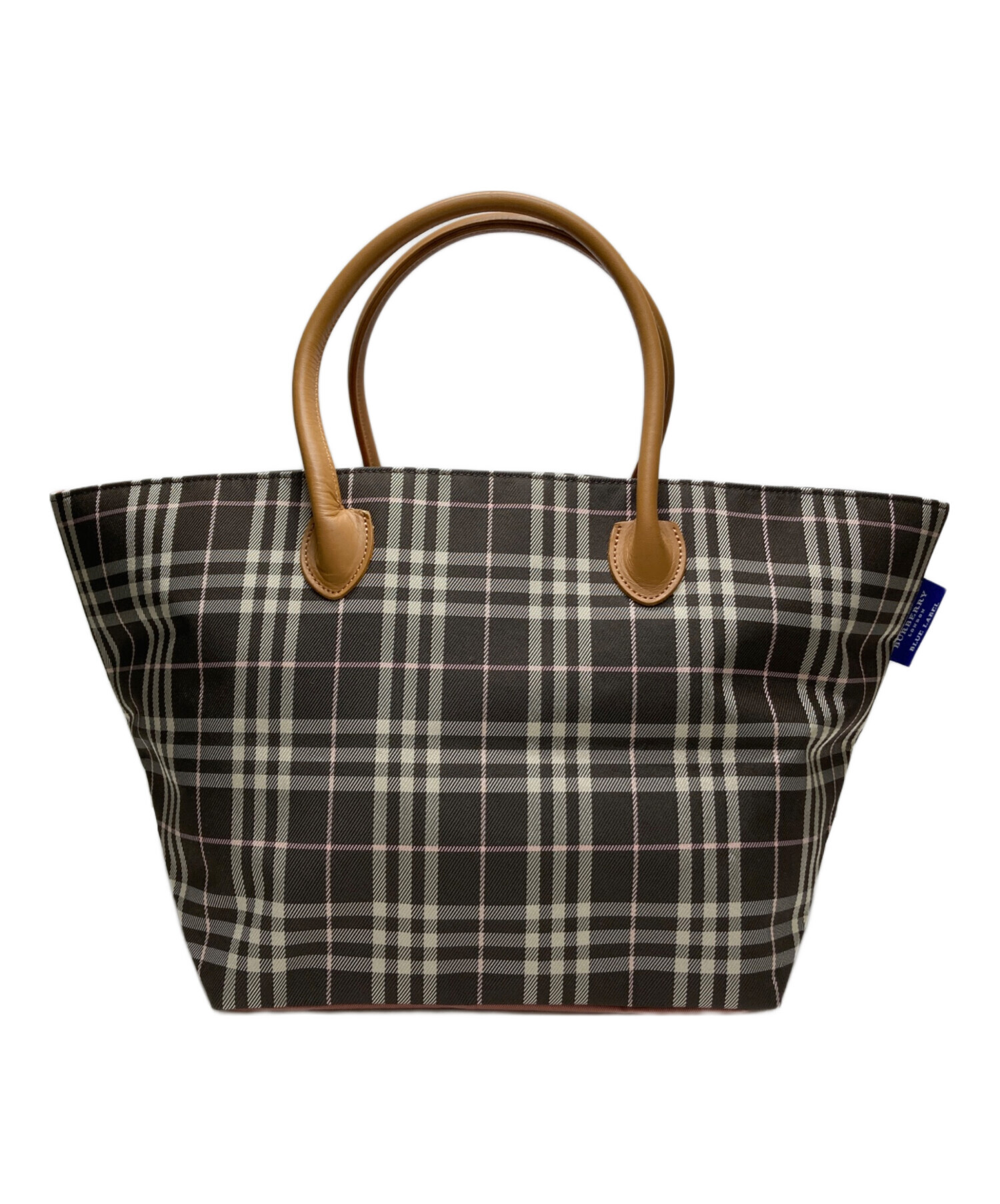 BURBERRY バーバリーブルーレーベル ノバチェックハンドバッグ 三陽
