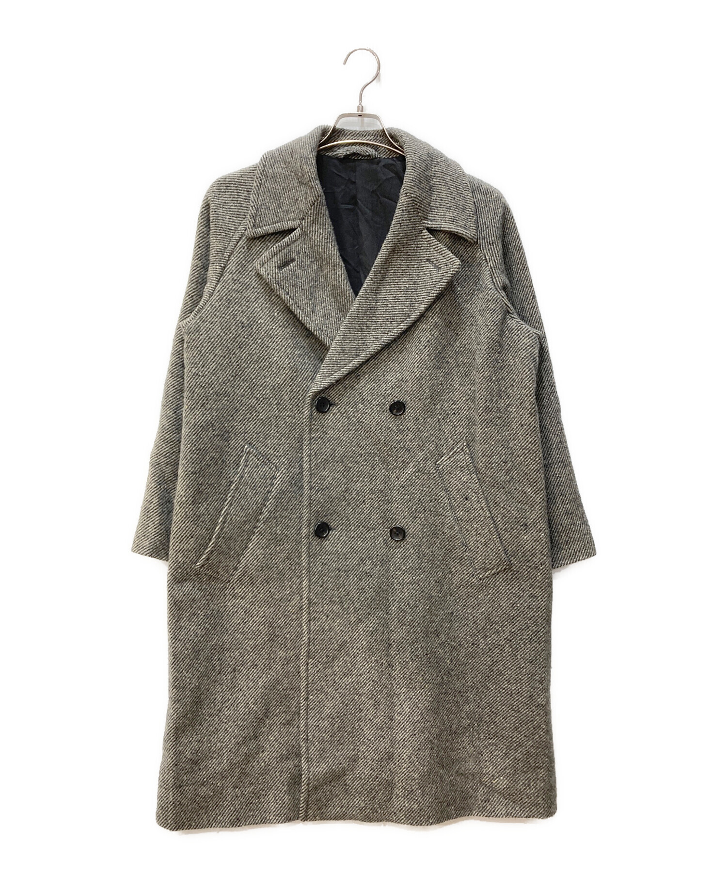 美品✨希少【マーガレットハウエル】ハリスツイード チェスターコート III 3 中古・古着通販】MARGARET HOWELL (マーガレットハウエル) ツイード