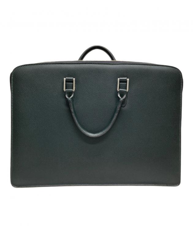 【未使用級・美品】Aquascutum レザーブリーフケース 本革 AQUA SCUTUM - アクアスキュータム／Aquascutum バッグ ブリーフケース