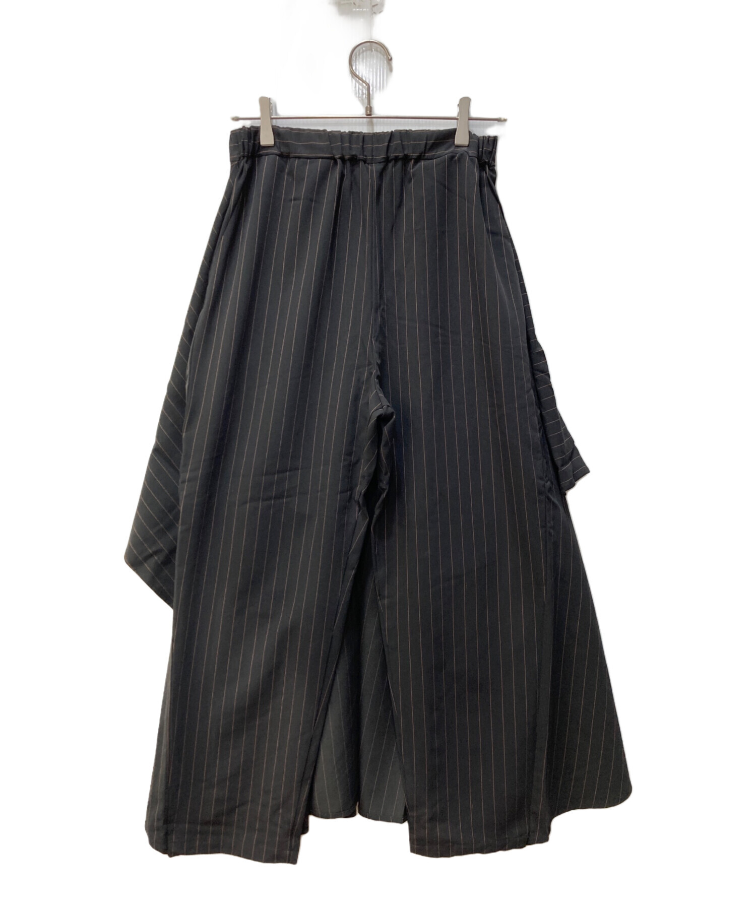 中古・古着通販】OSMOSIS (オズモーシス) ストライプレイヤードパンツ