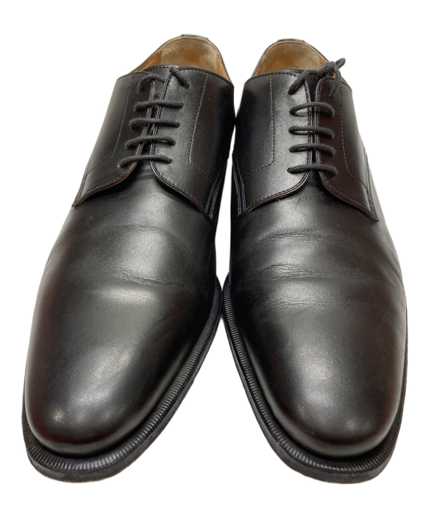 中古・古着通販】HERMES (エルメス) プレーントゥレザーシューズ