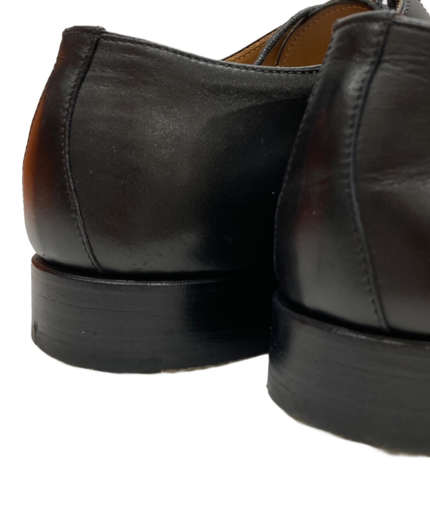 中古・古着通販】HERMES (エルメス) プレーントゥレザーシューズ