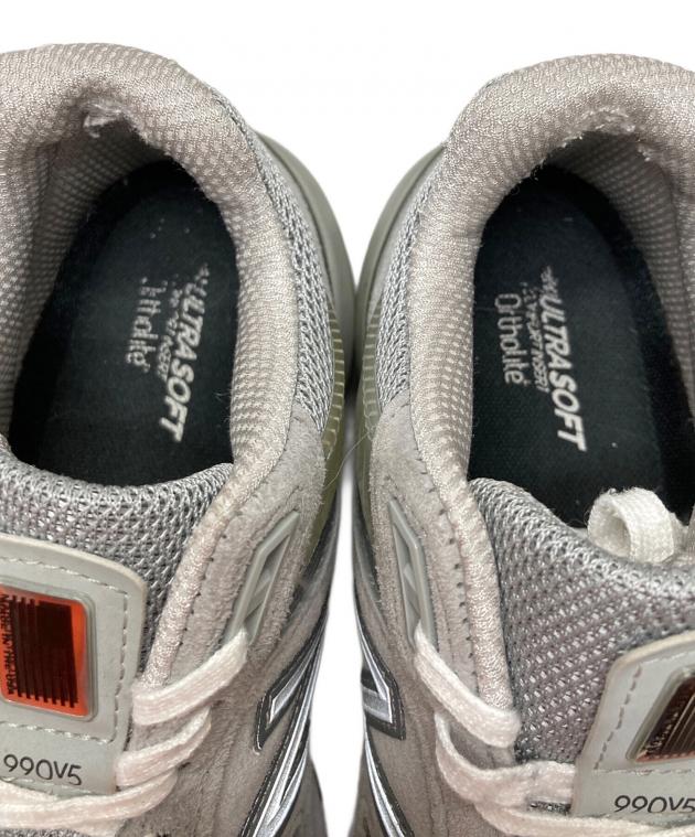 中古・古着通販】NEW BALANCE (ニューバランス) 990 V5 グレー サイズ