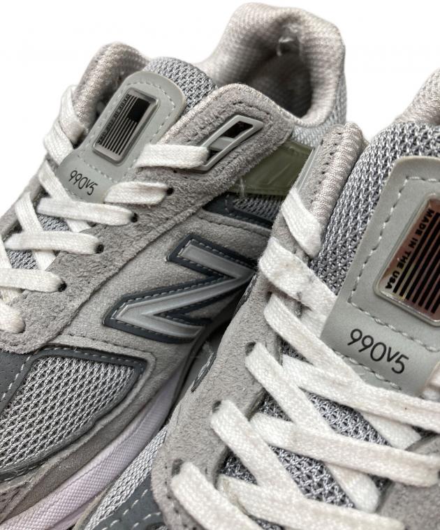 中古・古着通販】NEW BALANCE (ニューバランス) 990 V5 グレー サイズ