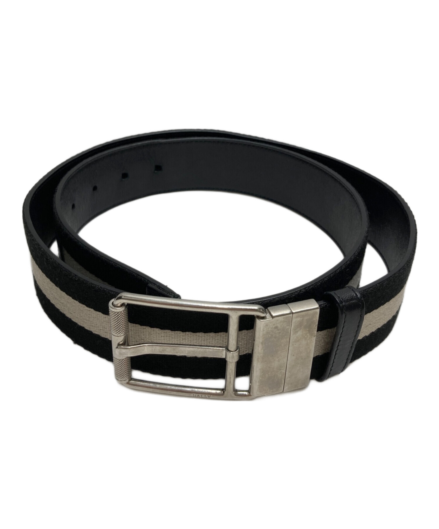 【美品】バリー BALLY メンズ ベルト 中古・古着通販】BALLY (バリー) ベルト ブラック サイズ:95/38
