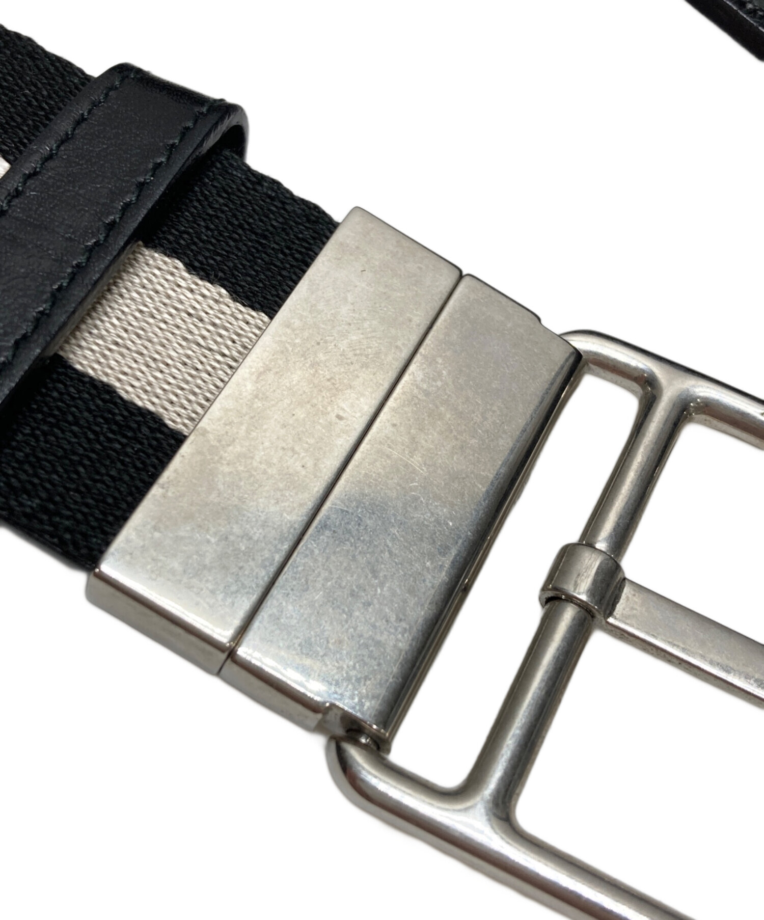 中古・古着通販】BALLY (バリー) ベルト ブラック サイズ:95/38