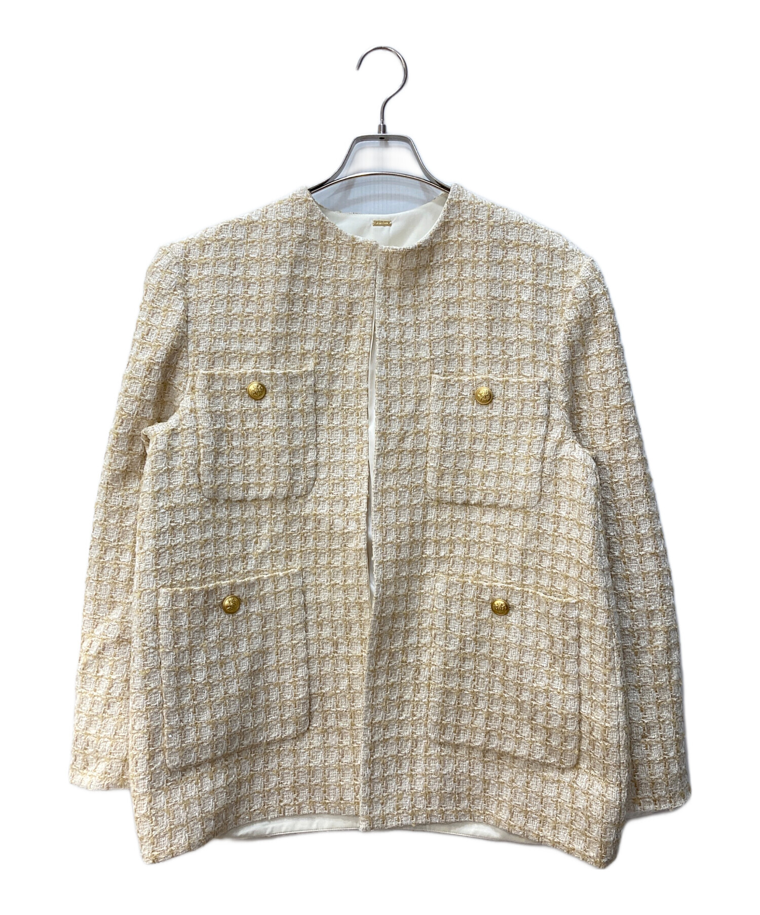 中古・古着通販】Mila Owen (ミラオーウェン) 金釦パッチポケット