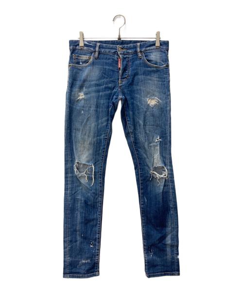 中古・古着通販】DSQUARED2 (ディースクエアード) ダメージ加工デニム