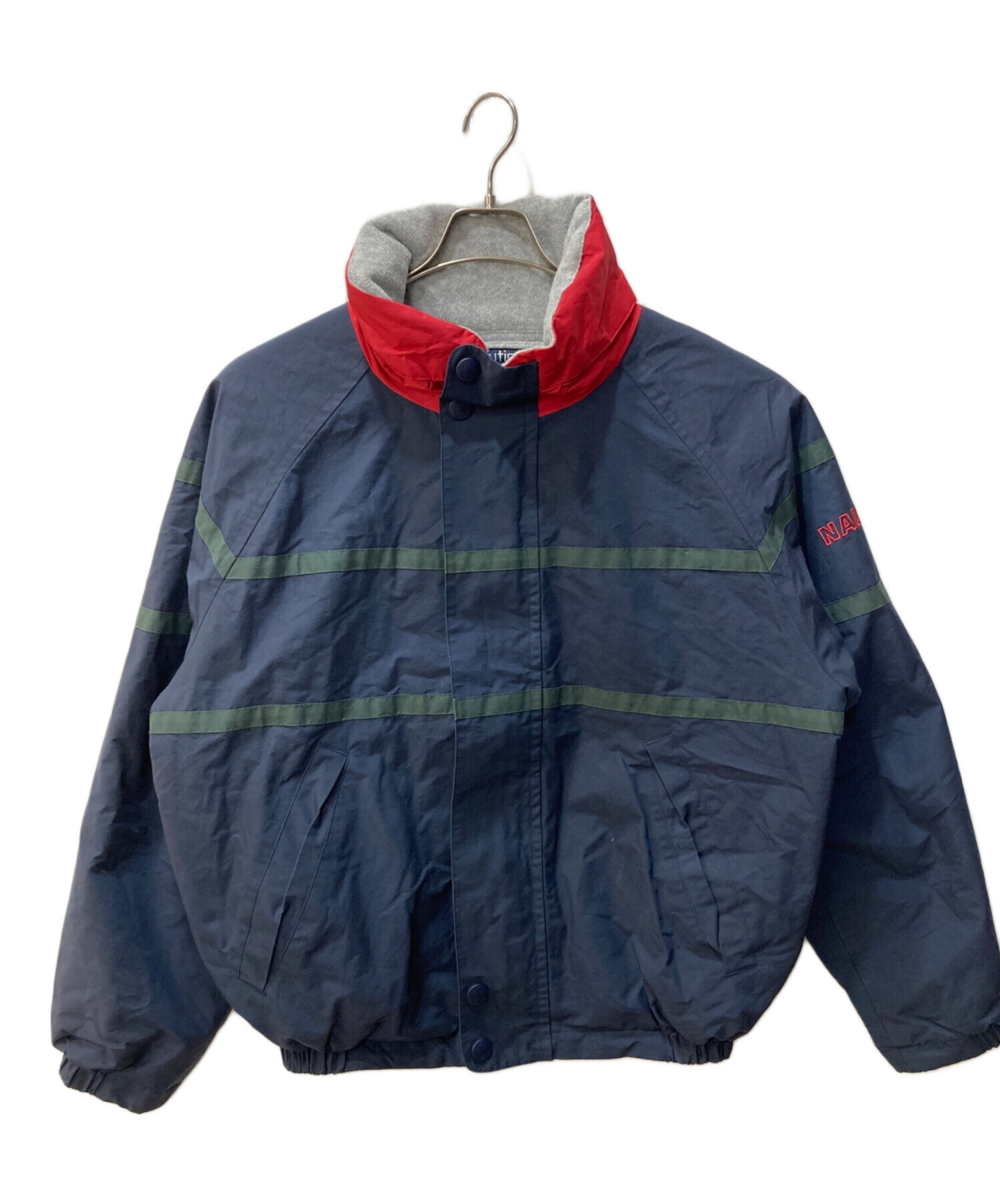 中古・古着通販】NAUTICA (ノーティカ) ナイロンジャケット ネイビー