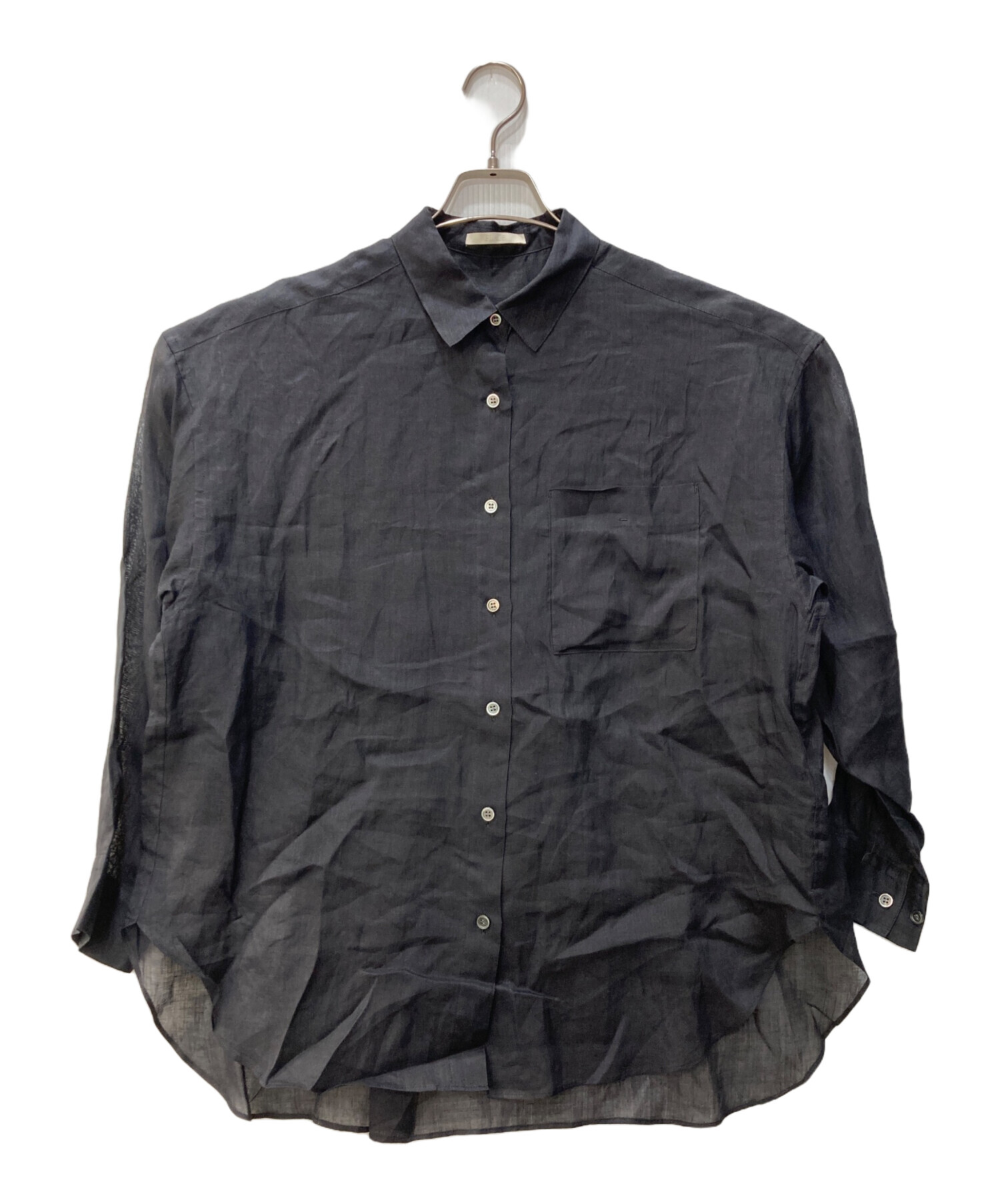 中古・古着通販】Plage (プラージュ) PURE RAMIE SHEER ブラック 