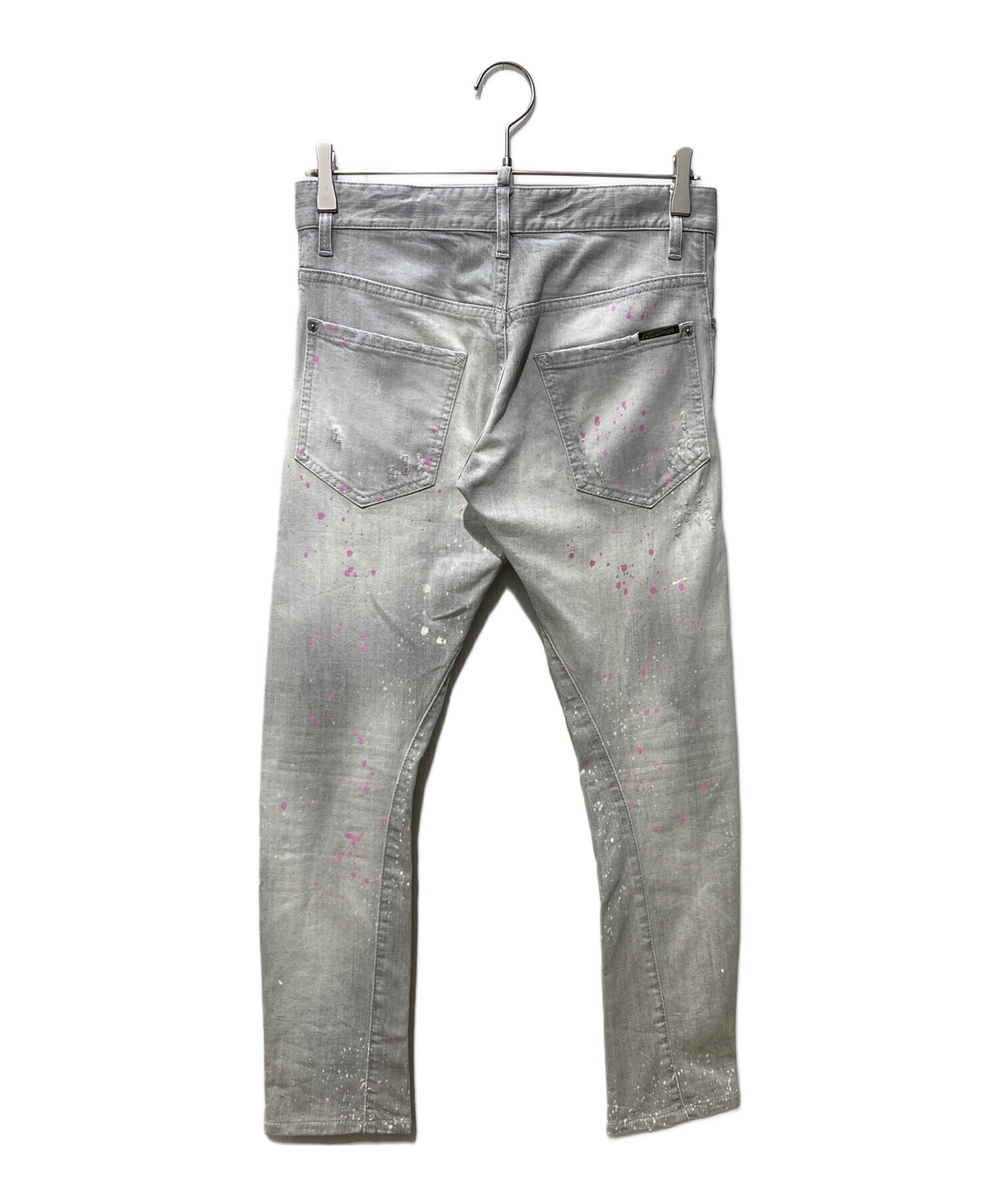 中古・古着通販】DSQUARED2 (ディースクエアード) ペンキ加工デニム
