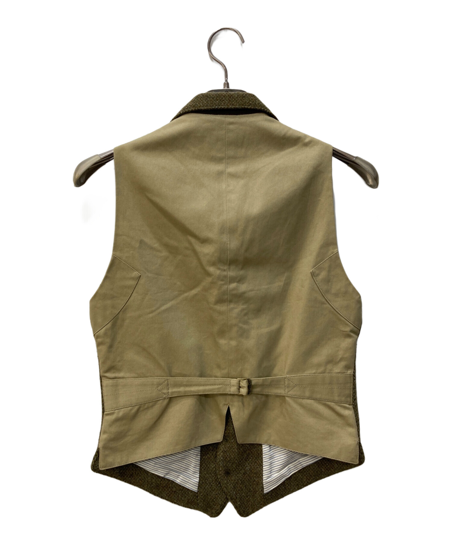 中古・古着通販】RRL (ダブルアールエル) 異素材ツイードベスト