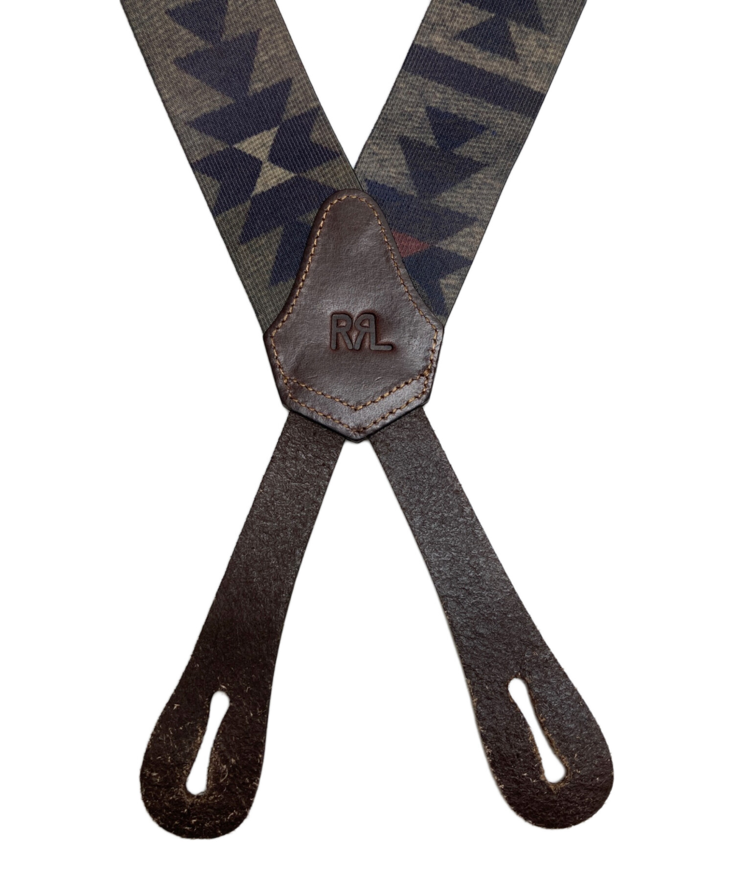 中古・古着通販】RRL (ダブルアールエル) サスペンダー オリーブ