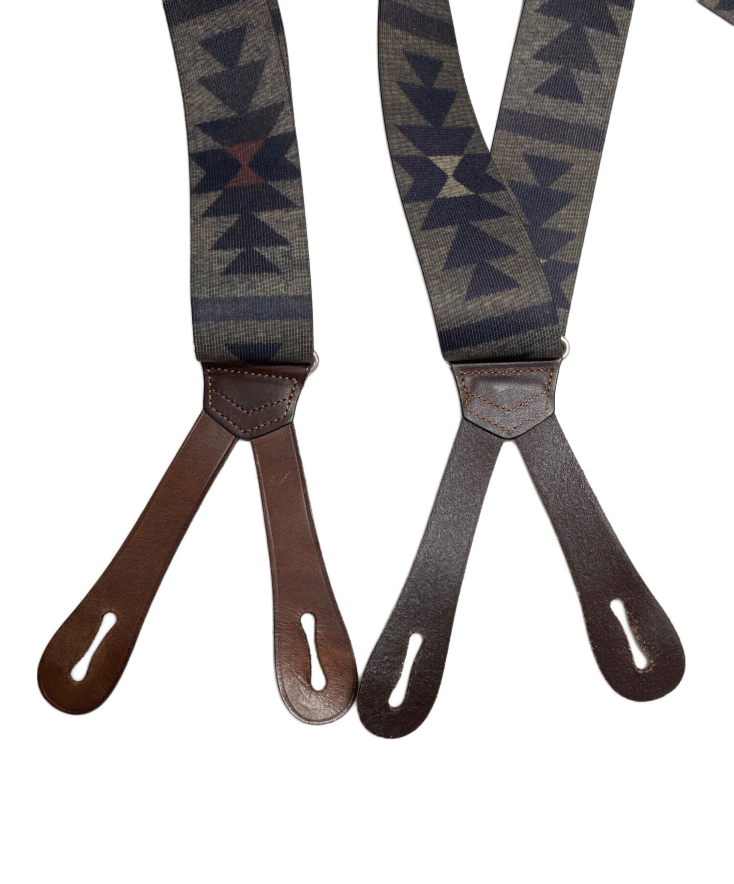 中古・古着通販】RRL (ダブルアールエル) サスペンダー オリーブ