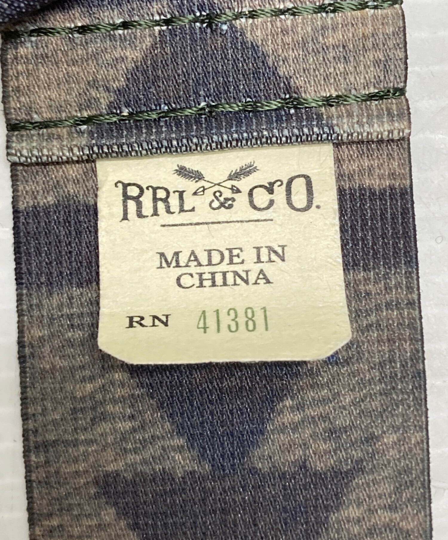 RRL サスペンダー RRL 19世紀クラシックサスペンダー 元箱タグ付き 最
