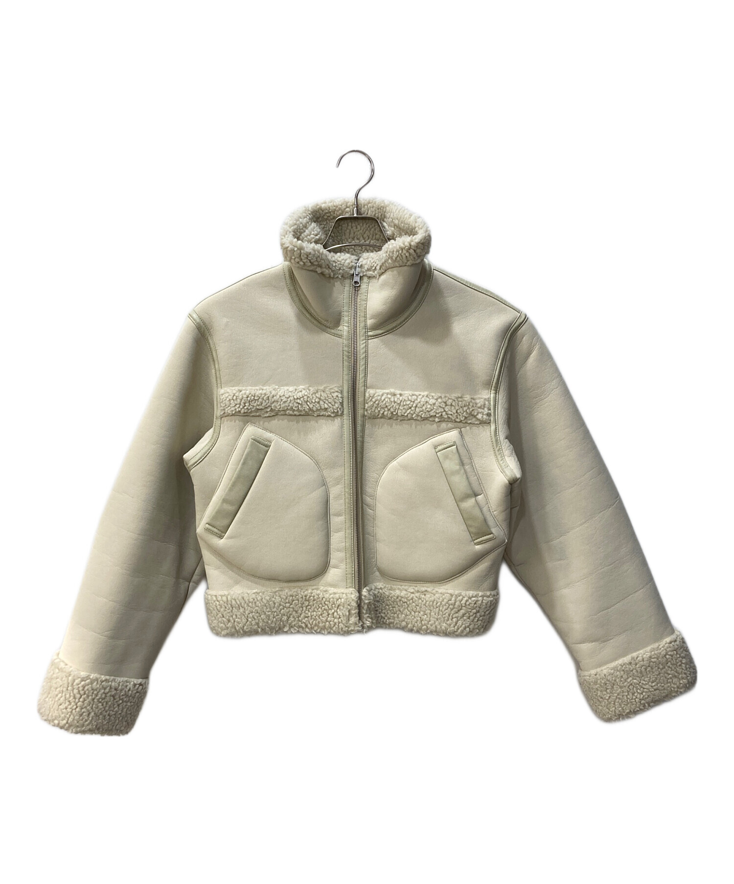中古・古着通販】SLY (スライ) REVERSIBLE SHORT B-3 アイボリー 