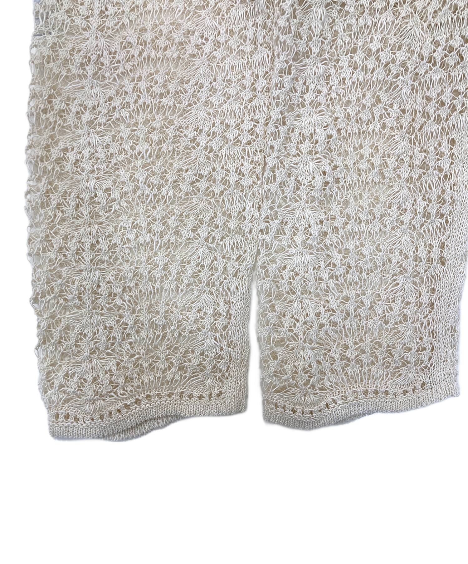 中古・古着通販】JOICEADDED (ジョイスアディッド) LACE KNITTED SHIRT