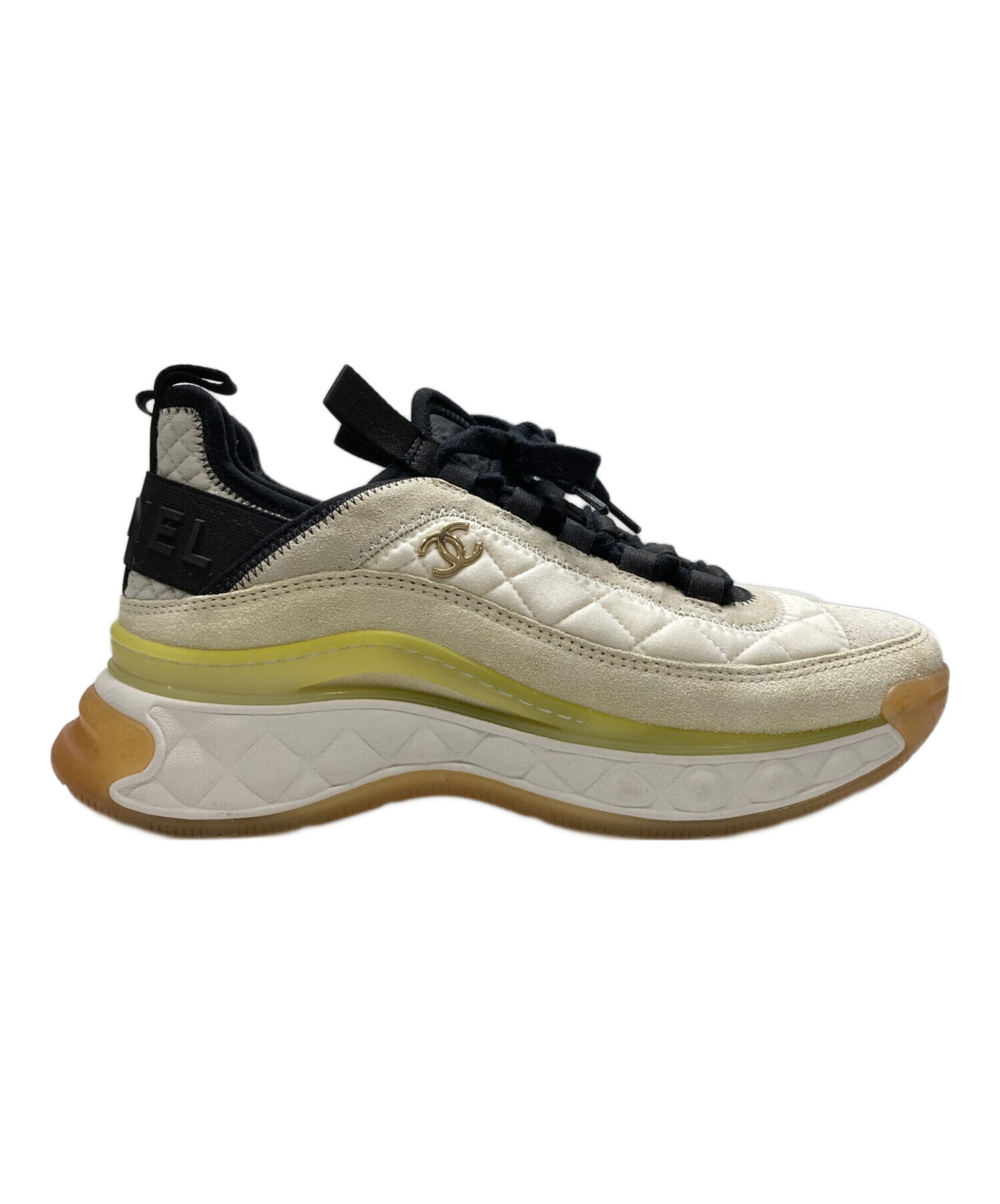 中古・古着通販】CHANEL (シャネル) マトラッセ スニーカー ベージュ