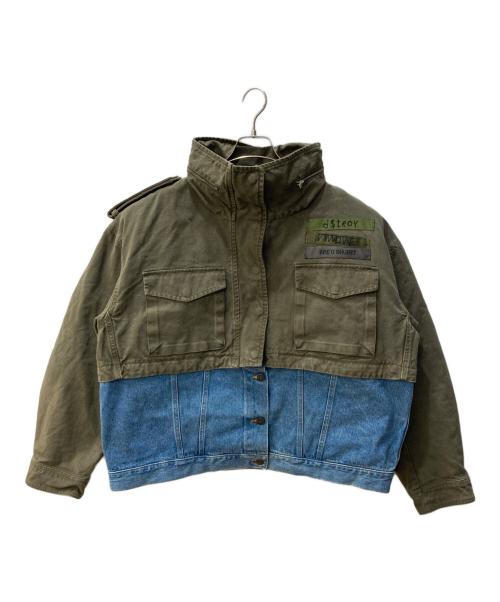 中古・古着通販】DIESEL (ディーゼル) デニムドッキングミリタリー