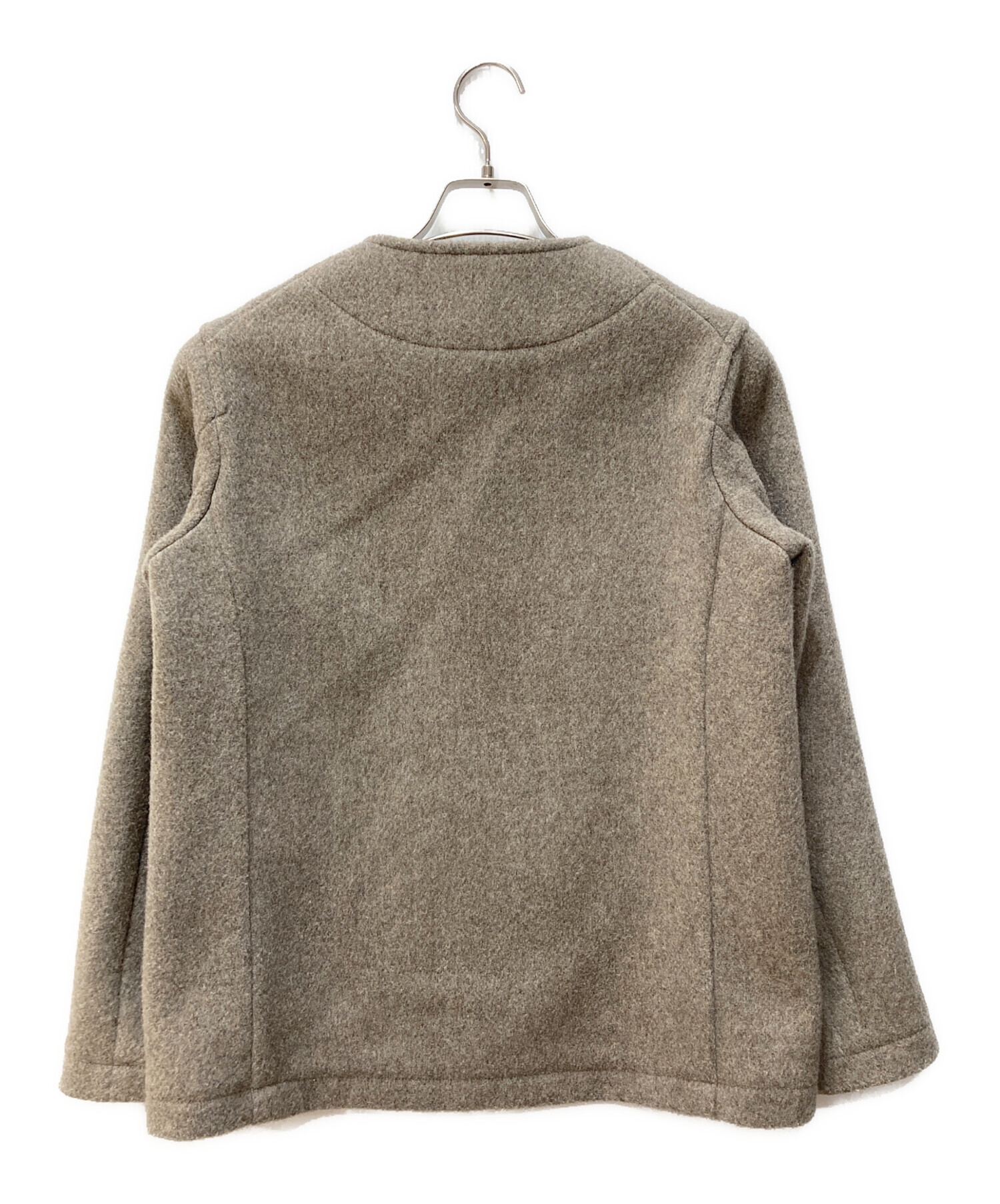 中古・古着通販】DANTON (ダントン) ウールモッサコート ベージュ