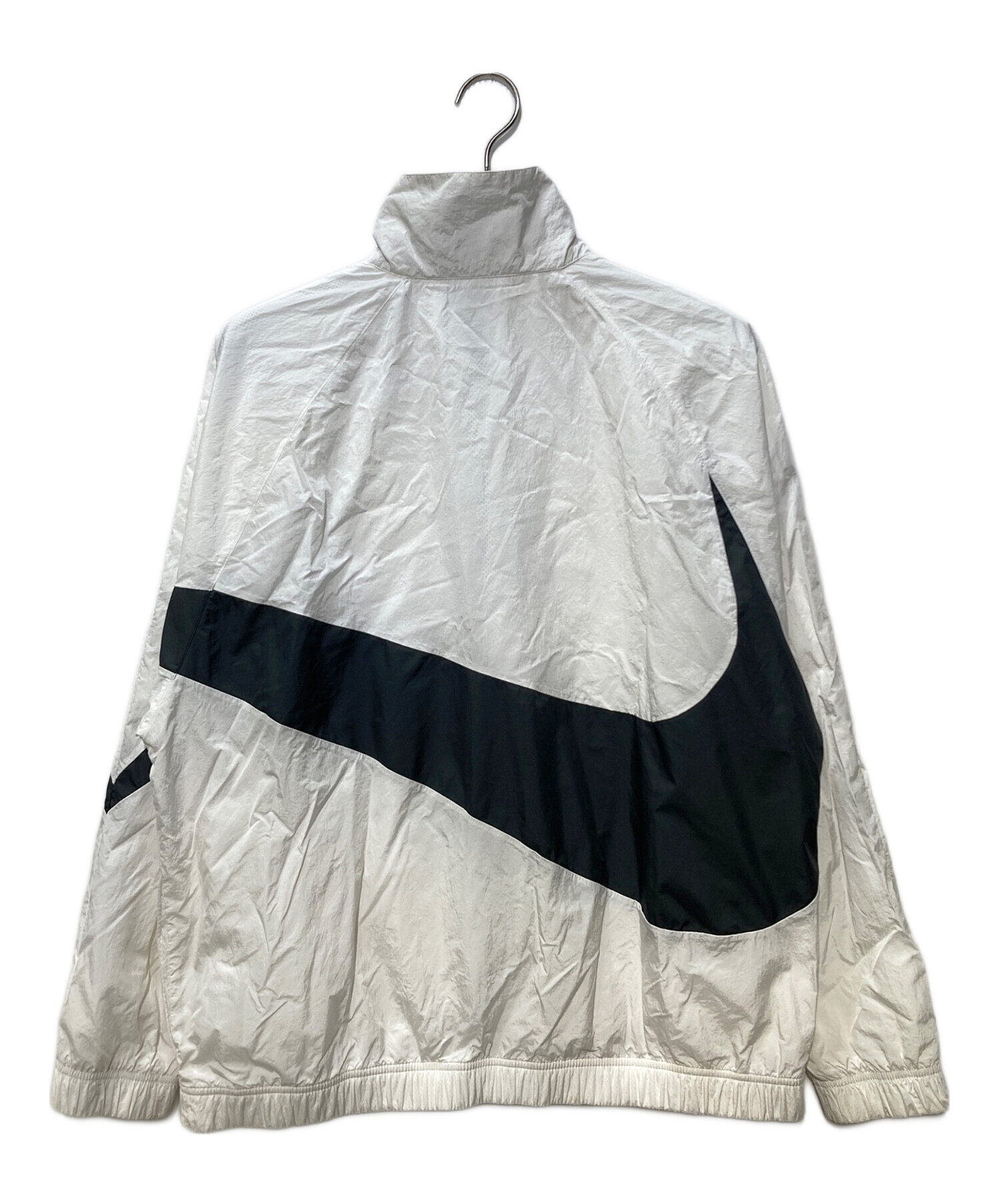 NIKE ナイキ ブルゾン（その他） M 白 【古着】【中古】【送料無料】 中古・古着通販】NIKE (ナイキ) ナイロンジャケット ホワイト サイズ