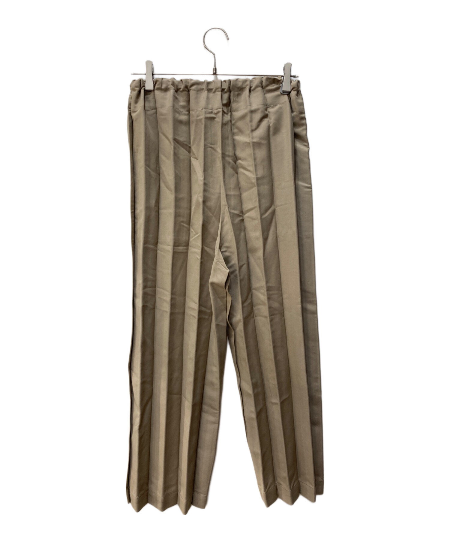 【中古】イッセイミヤケ ISSEY MIYAKE 98s シワプリーツ パンツ シースルー ゴムウエスト S マルチカラー IM82-FF922 中古・古着通販】me ISSEY MIYAKE (ミーイッセイ ミヤケ) プリーツ