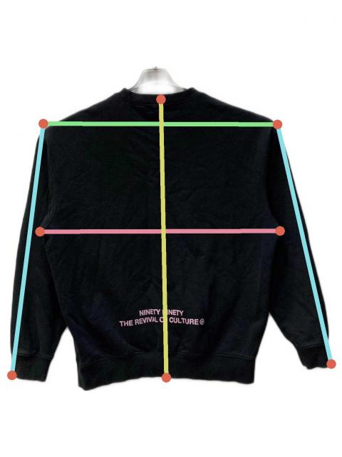 トップス 9090 OG Logo Patched Crewneck Sweat 9090 OG Logo Patched Crewneck Sweat – YZ