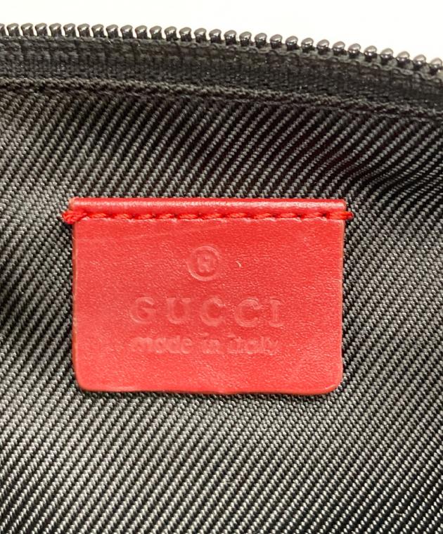 中古・古着通販】GUCCI (グッチ) アクセサリーポーチ ブラウン