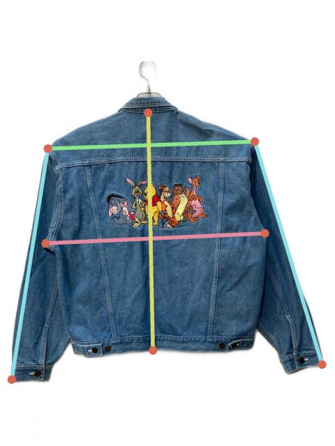 中古・古着通販】DISNEY (ディズニー) 刺繍デニムジャケット