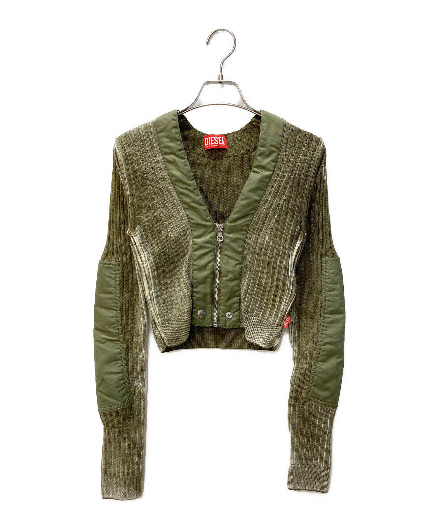 中古・古着通販】DIESEL (ディーゼル) M-ASERA オリーブ サイズ:S