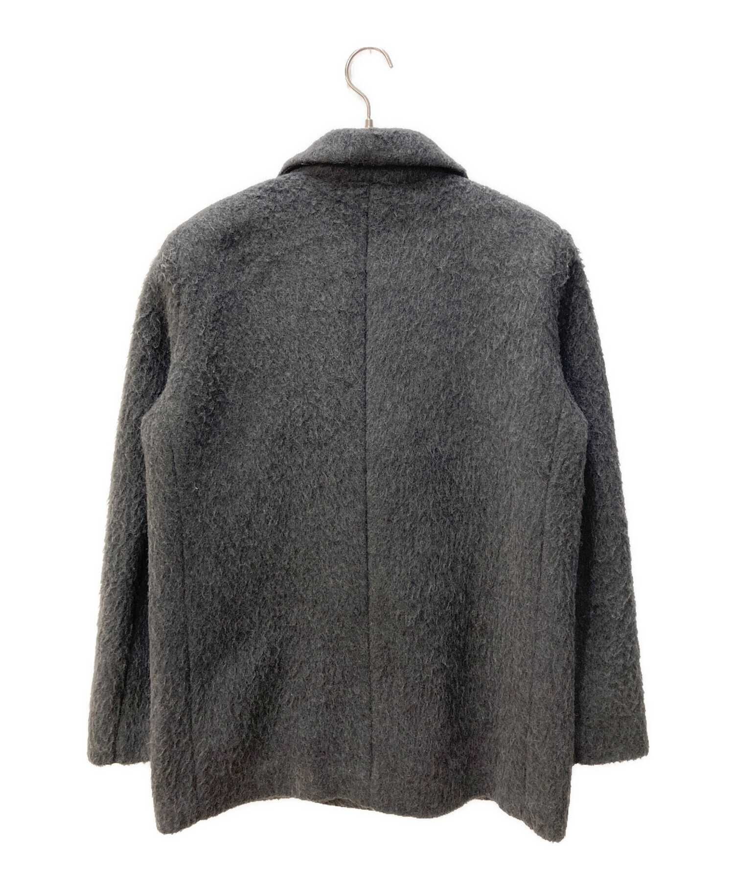 中古・古着通販】moussy (マウジー) ウールコート グレー サイズ:1