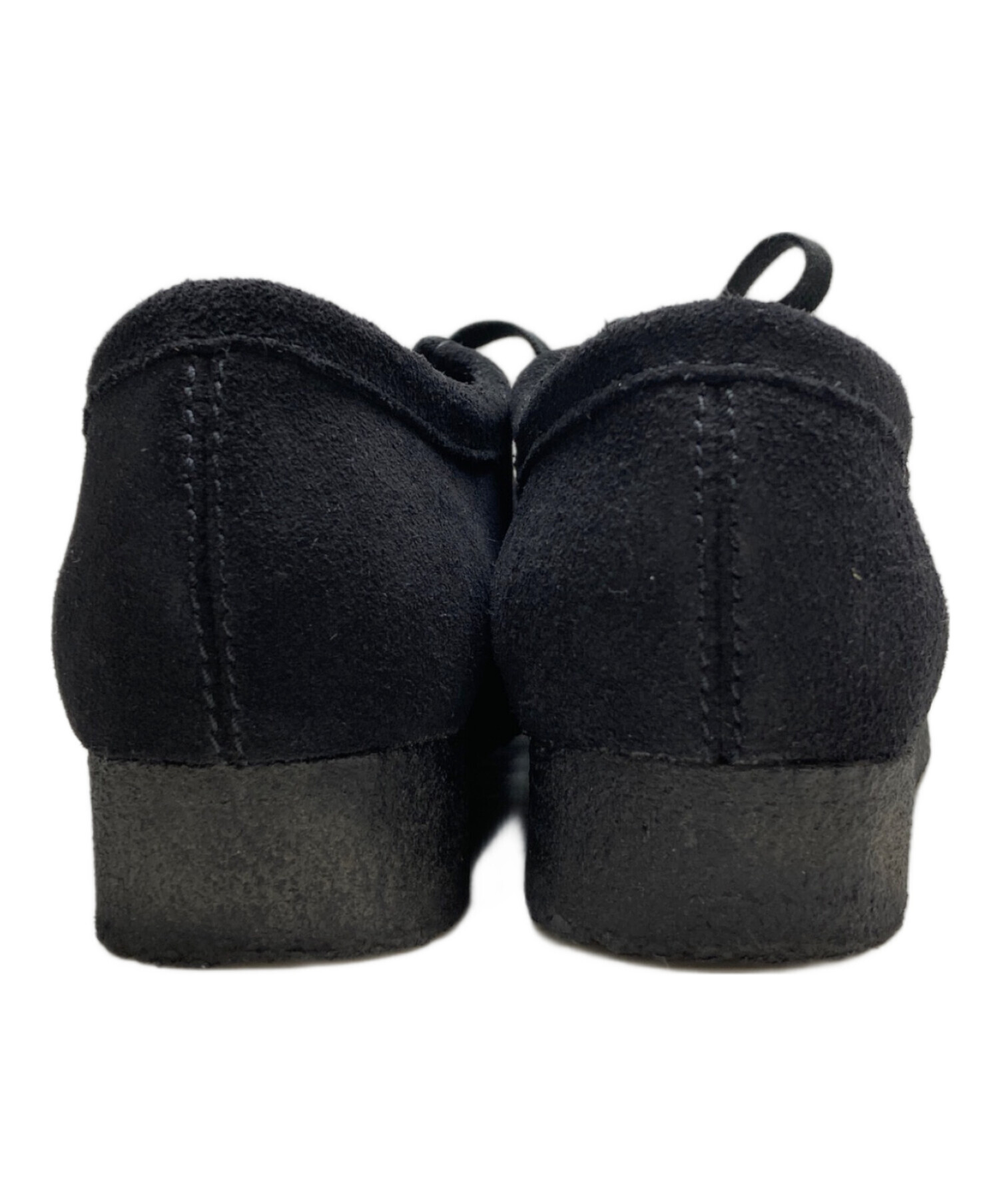 中古・古着通販】CLARKS (クラークス) ワラビーシューズ ブラック