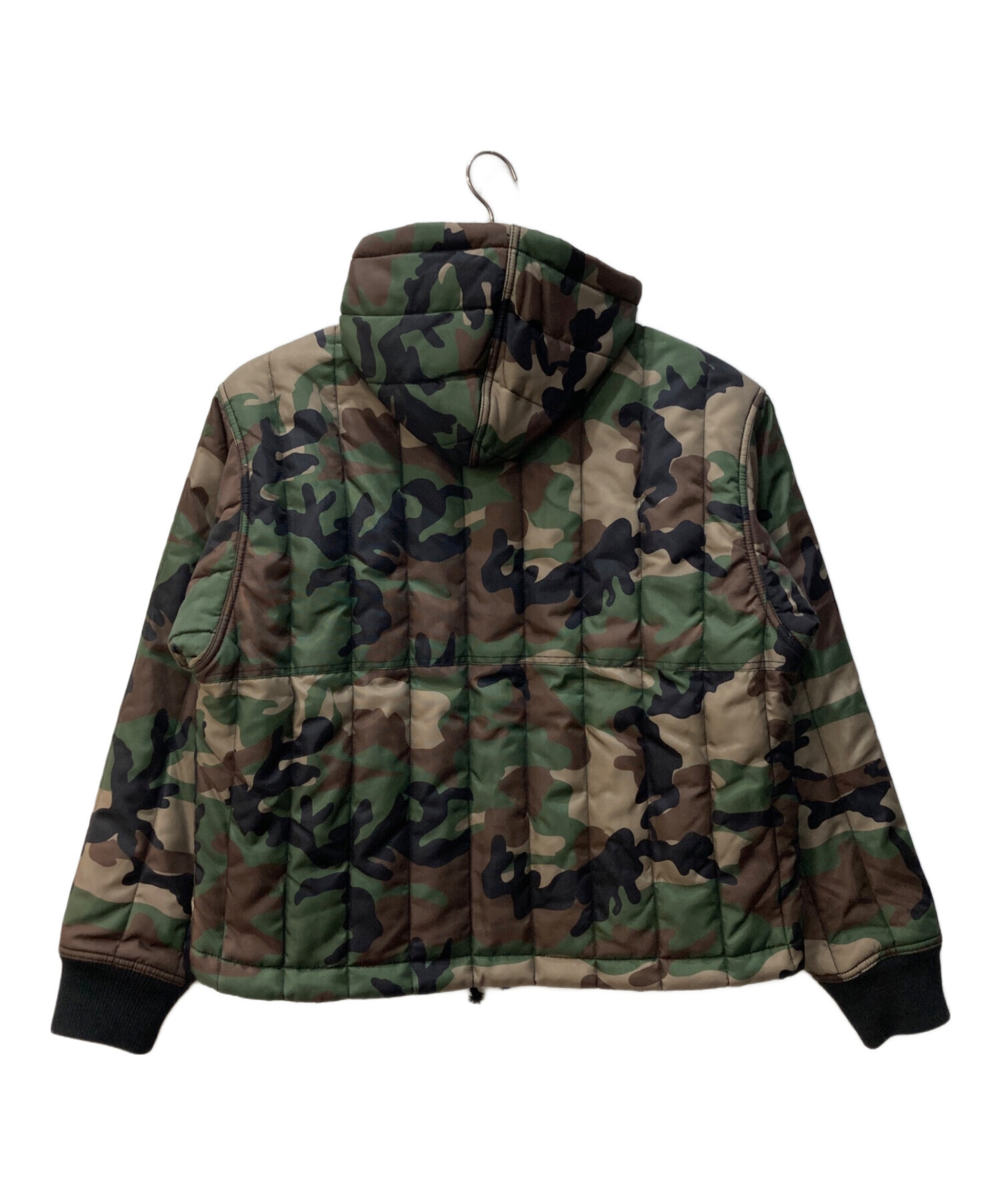 Stüssy モッズコート カーキ クロコダイル柄 古着 Stüssy モッズコート