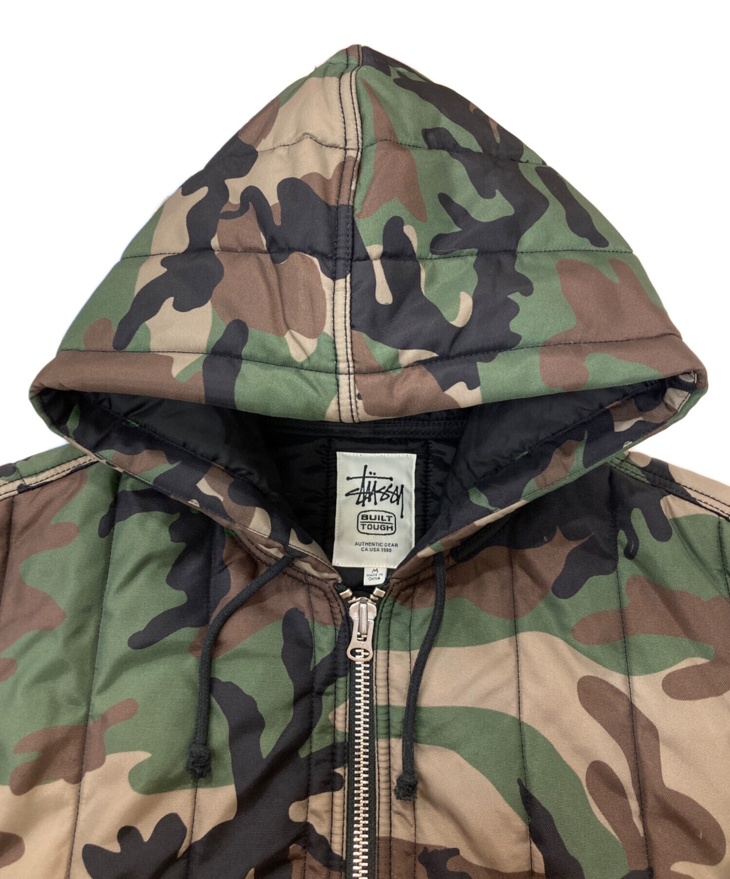 中古・古着通販】stussy (ステューシー) Work Jacket Quilted Nylon