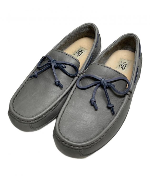 中古・古着通販】UGG (アグ) モカシンシューズ グレー サイズ:26