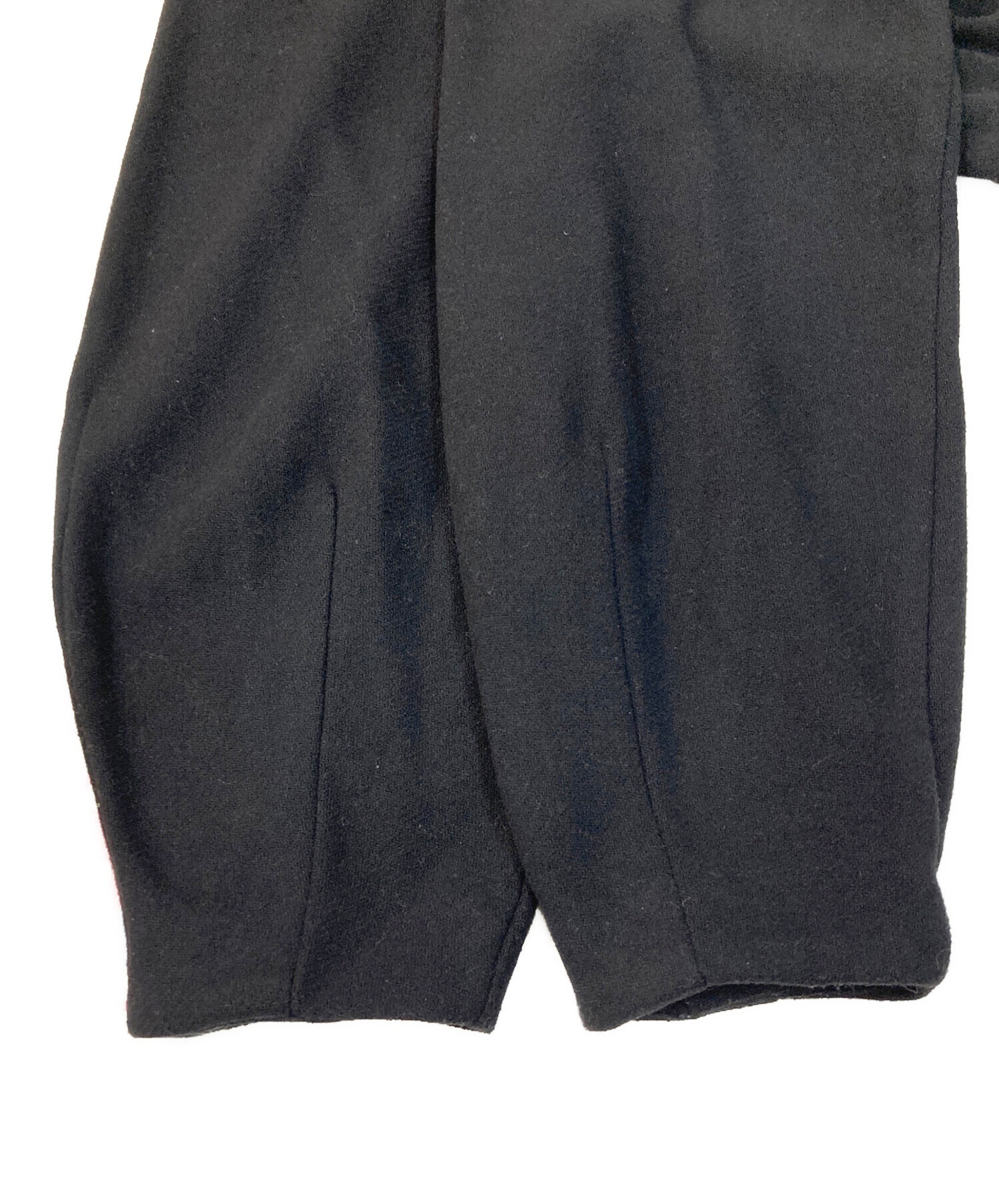 中古・古着通販】Eaphi (エフィ) CURVE CUT LINE JACKET ブラック