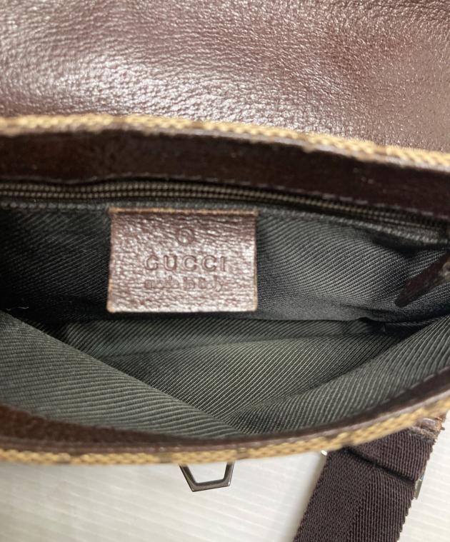 中古・古着通販】GUCCI (グッチ) GGキャンバス ウエストバッグ