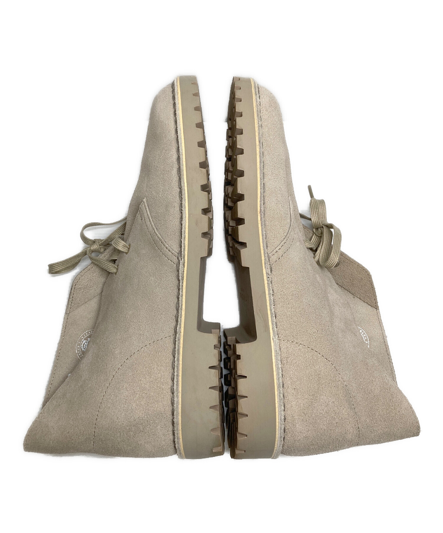 中古・古着通販】CLARKS (クラークス) チャッカーブーツ ベージュ