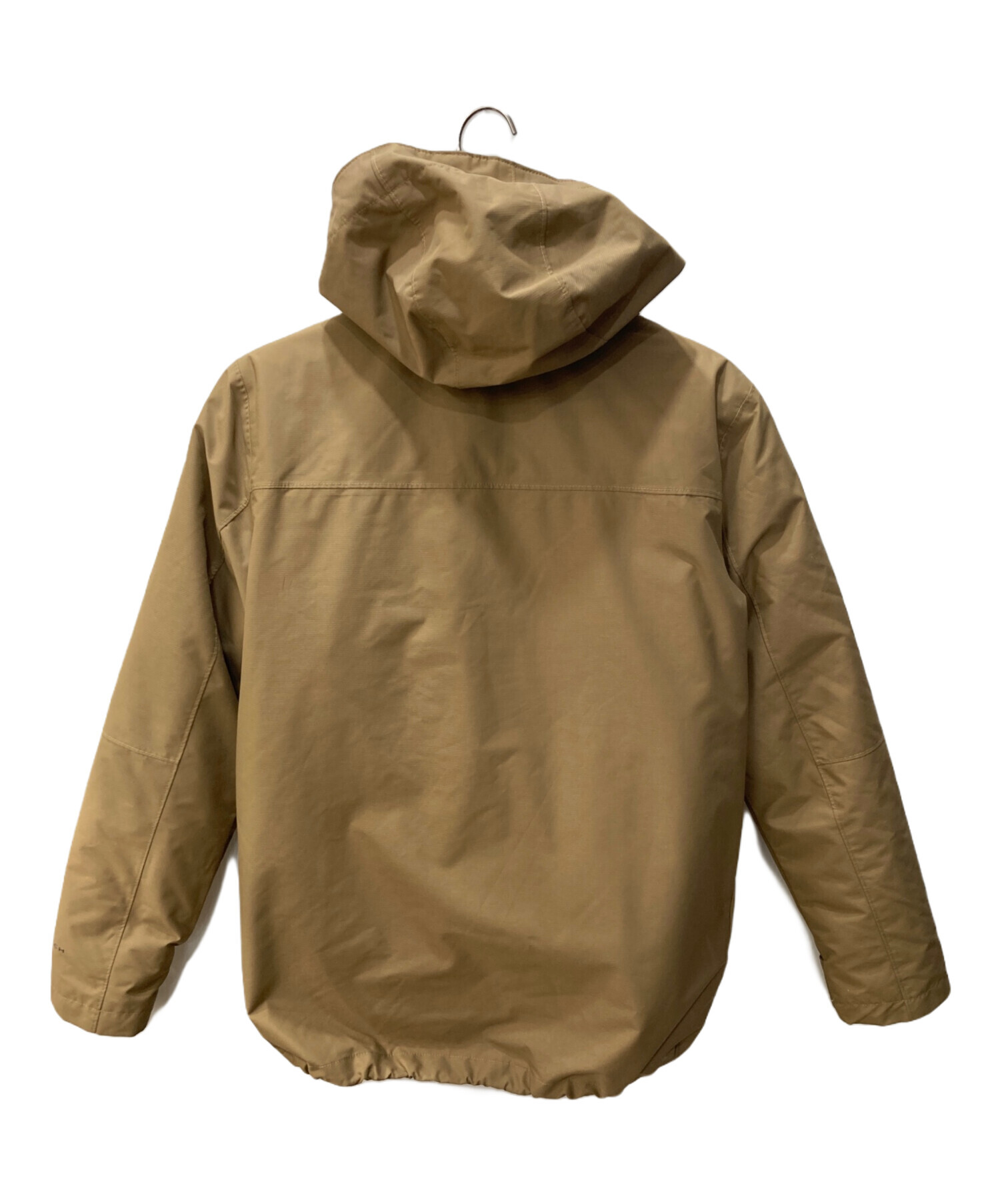 Columbia フード付き中綿入りジャケット ベージュ 中古・古着通販】Columbia (コロンビア) 中綿ジャケット ベージュ