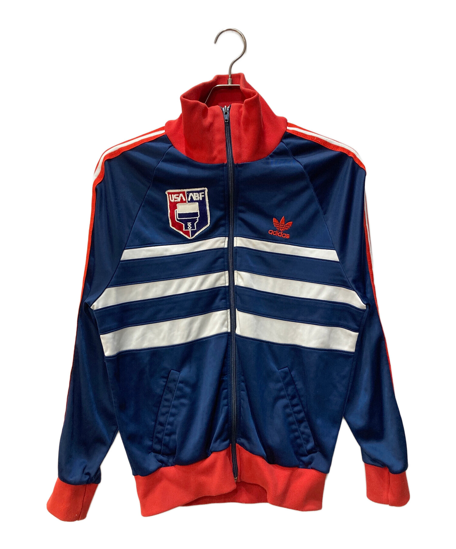 中古・古着通販】adidas (アディダス) トラックジャケット ネイビー