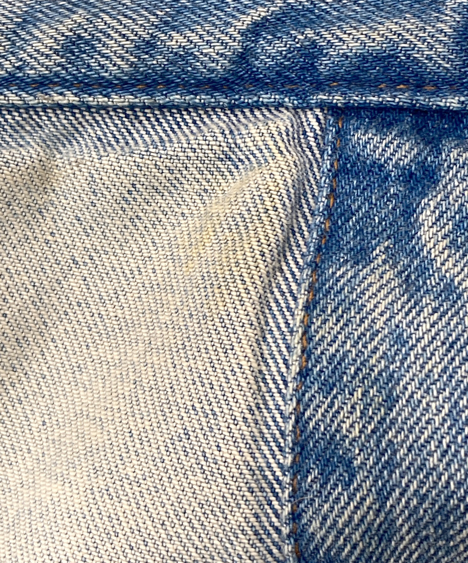 中古・古着通販】GUCCI (グッチ) レオパード切替デニムジャケット