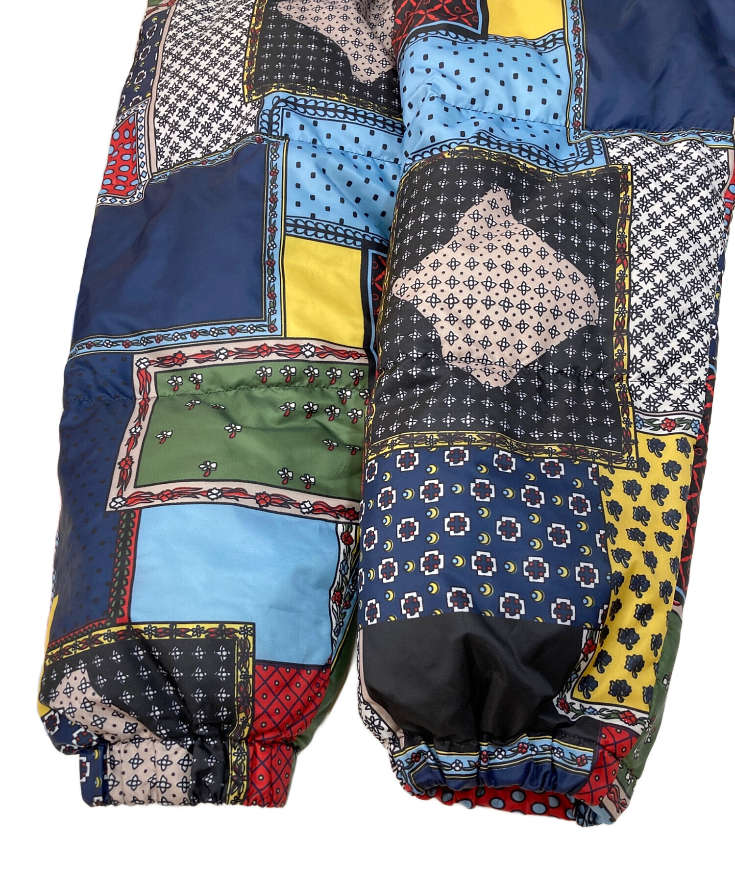 中古・古着通販】stussy (ステューシー) Patchwork Puffer Jacket