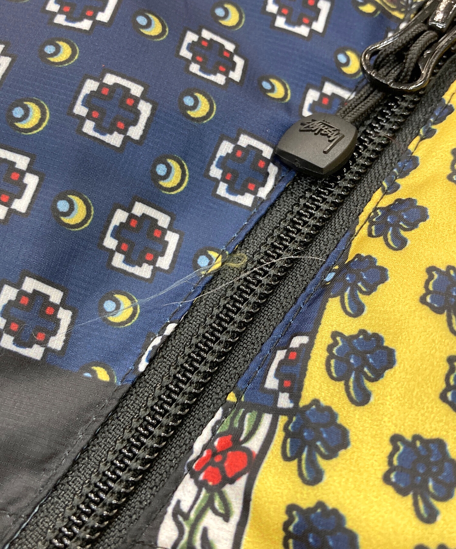 中古・古着通販】stussy (ステューシー) Patchwork Puffer Jacket 